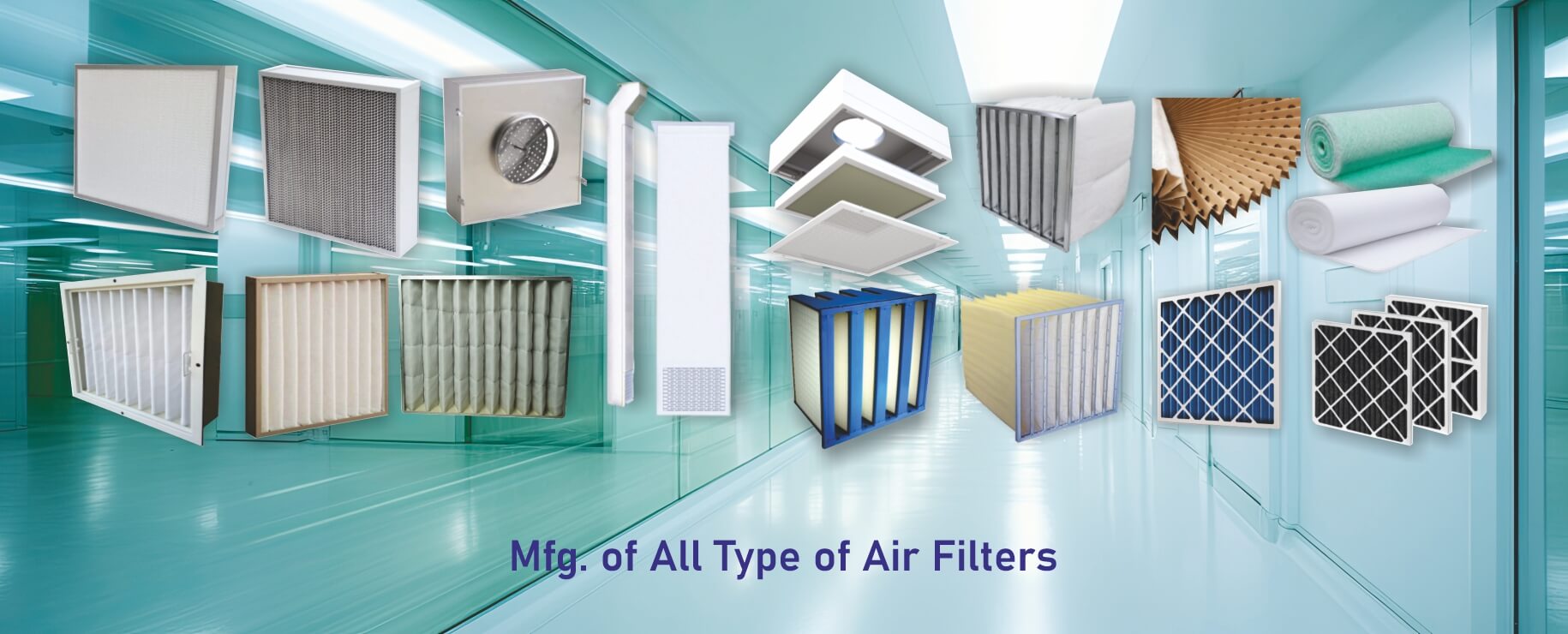 all types of air filters manufacture in ahmedabad 